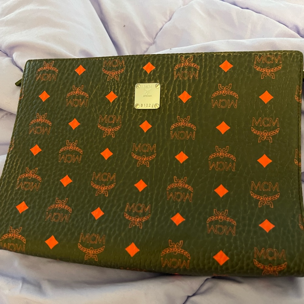 MCM Limited Edition Clutch Toiletry Bag